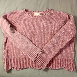 Pink Knit Sweater